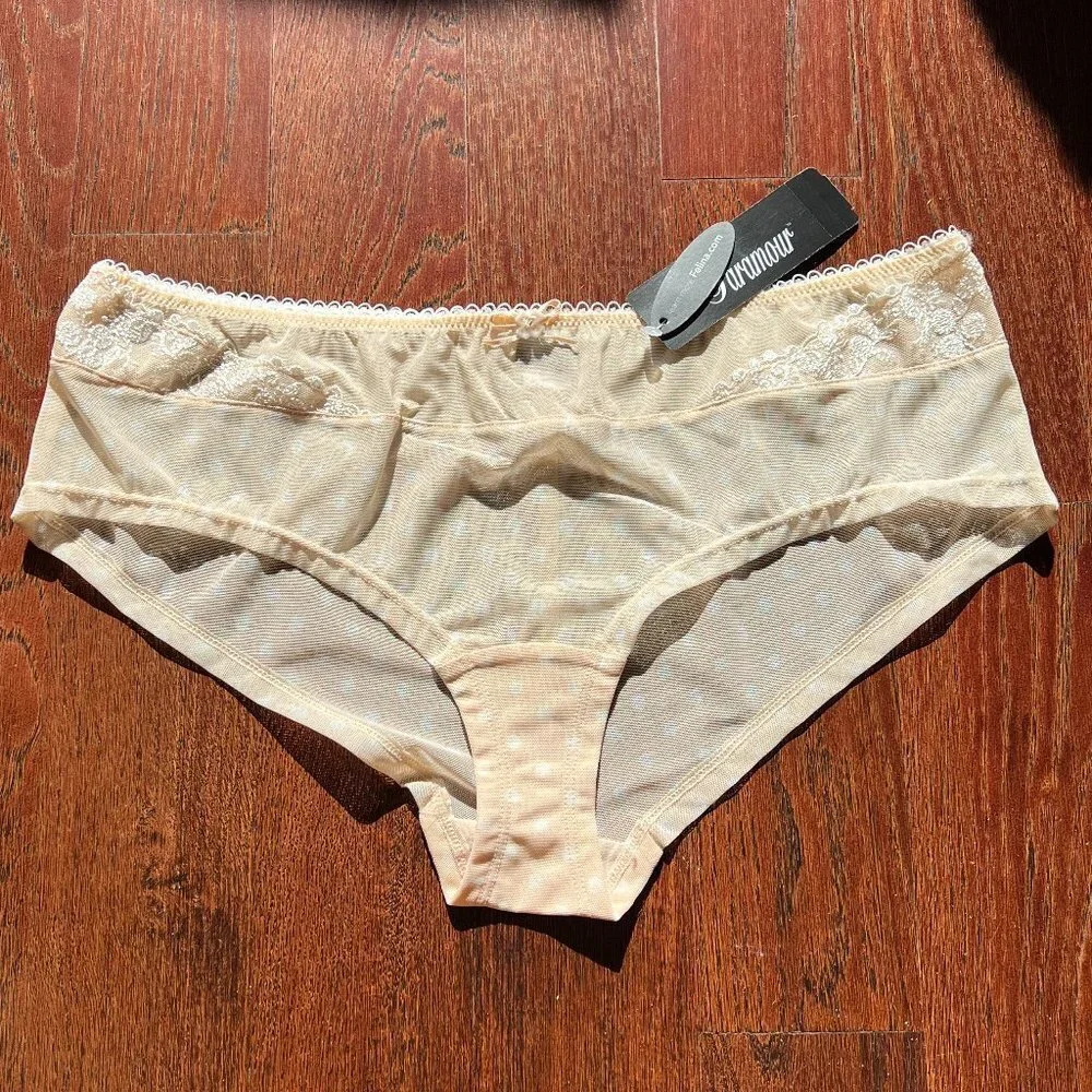 Sweet Revenge panty by Felina in a Sexy polka dot print